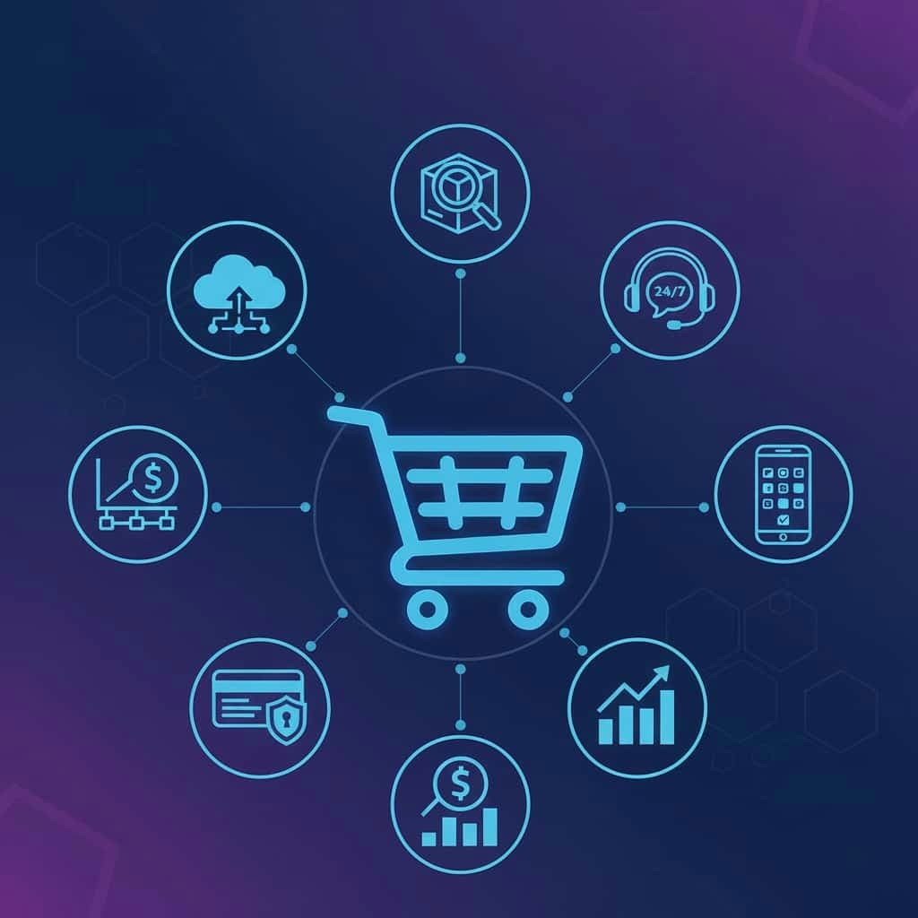 مدیریت موجودی، خدمات مشتری و پنل ادمین