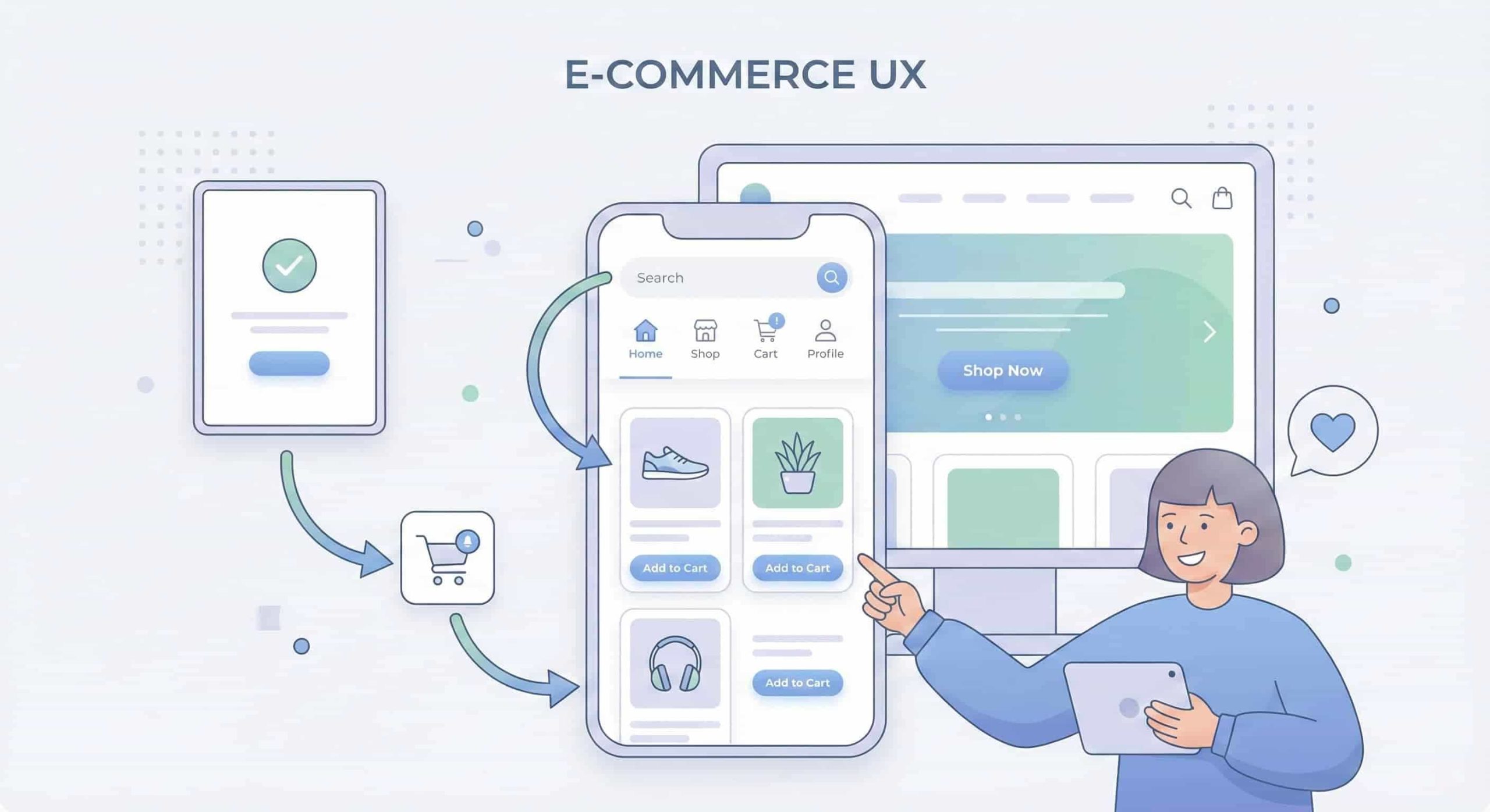 تجربه کاربری (UX) و قابلیت کشف محصول